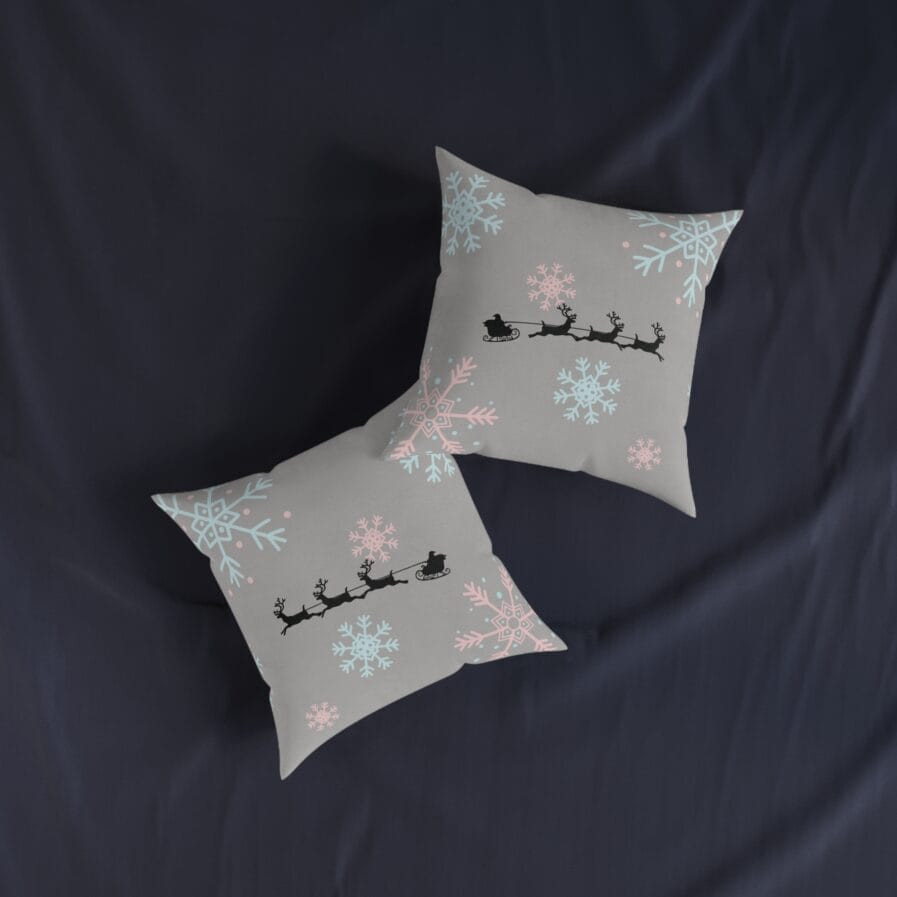 Intieriow - Charming Winter Cozy Decorative Cushion for Christmas | Perfect Gift for the Holidays