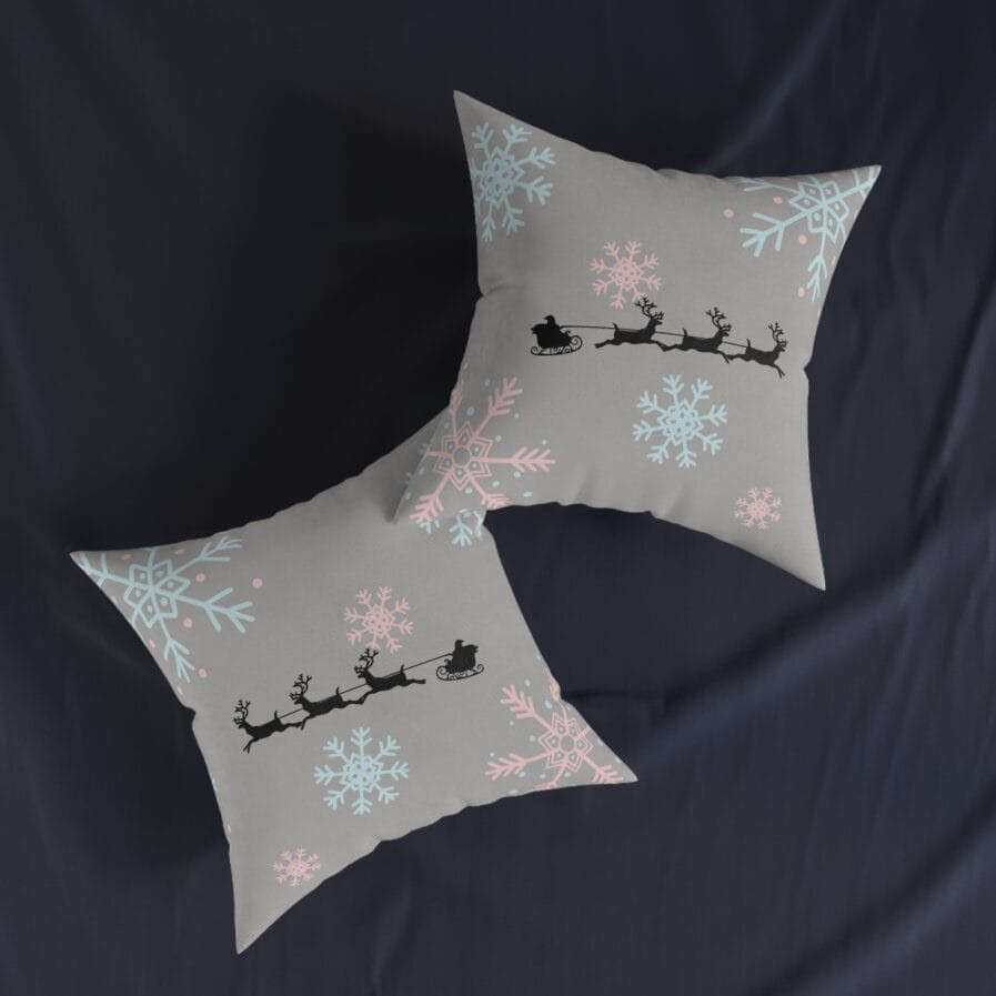 Intieriow - Charming Winter Cozy Decorative Cushion for Christmas | Perfect Gift for the Holidays