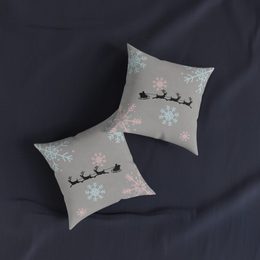 Intieriow - Charming Winter Cozy Decorative Cushion for Christmas | Perfect Gift for the Holidays