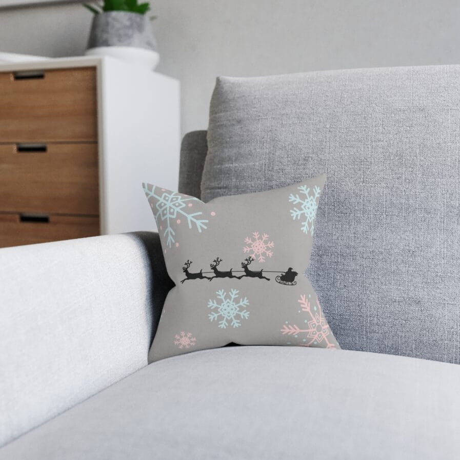 Intieriow - Charming Winter Cozy Decorative Cushion for Christmas | Perfect Gift for the Holidays
