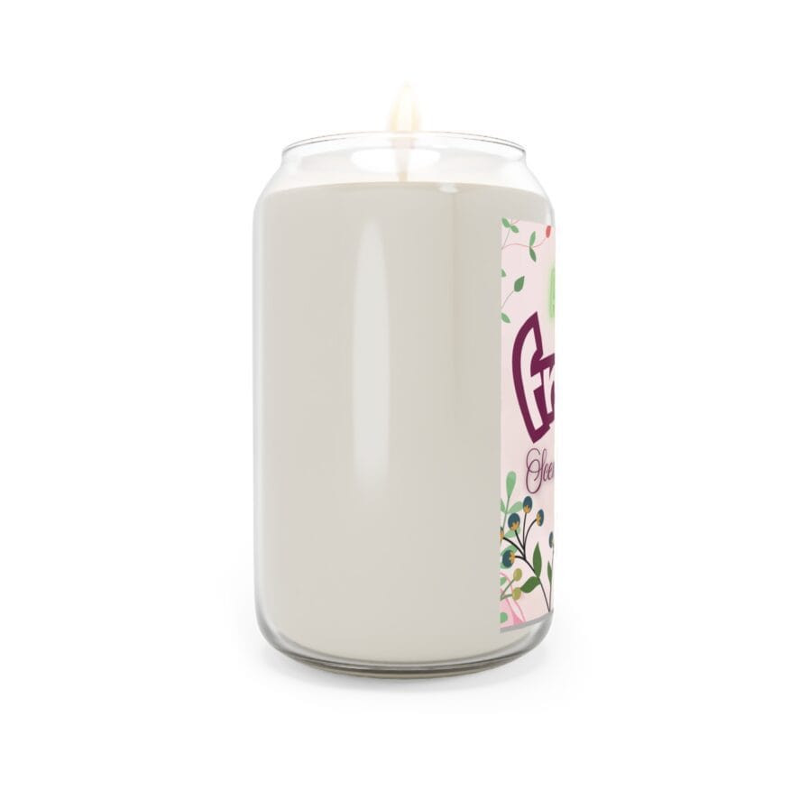 Fresh Aroma Scented Candle - 13.75oz - Vanilla Bean Aroma Glass bottle