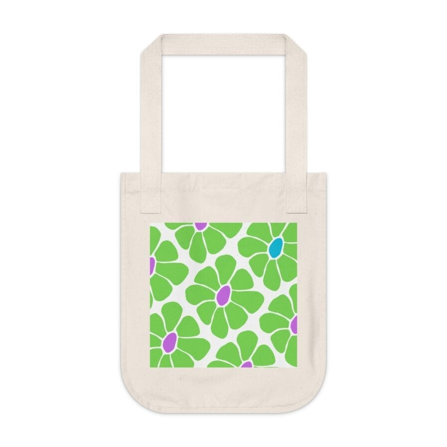 Eco-Friendly Floral Tote Bag - Perfect for Shopping, Picnics & Everyday Use