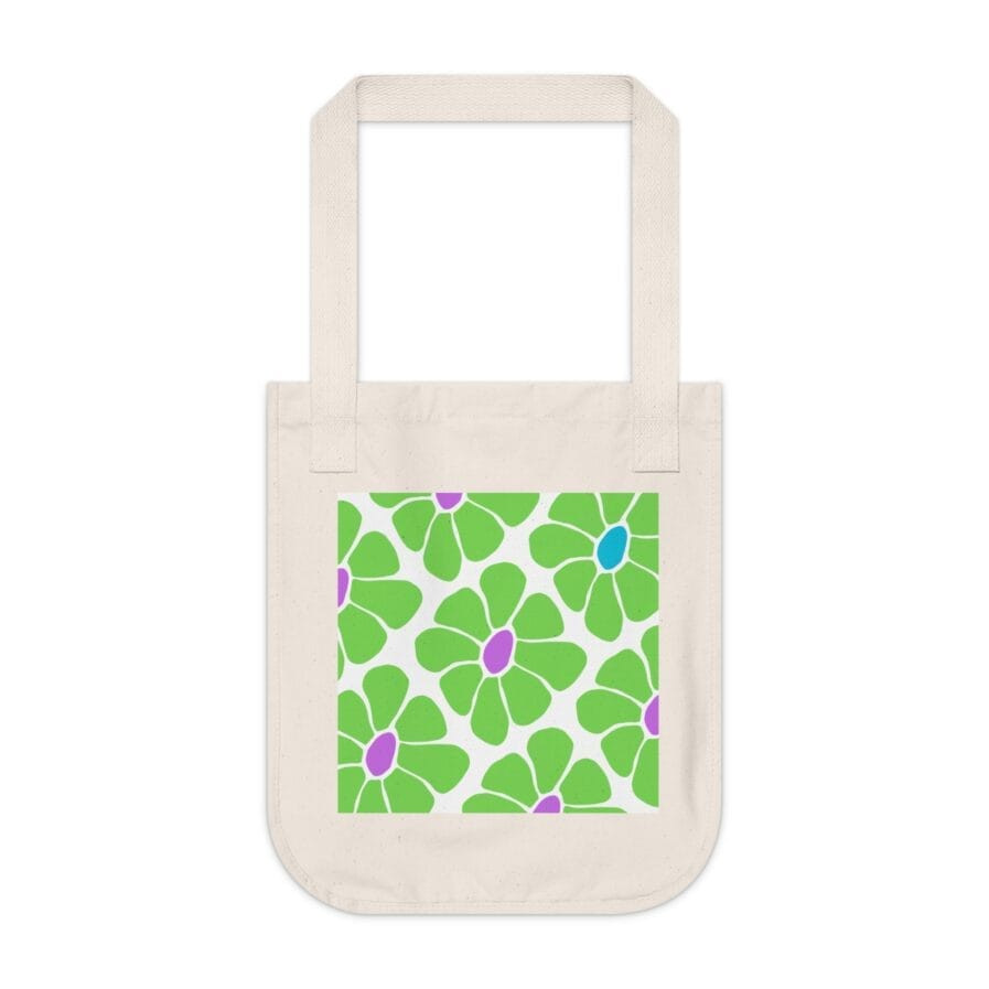 Eco-Friendly Floral Tote Bag - Perfect for Shopping, Picnics & Everyday Use