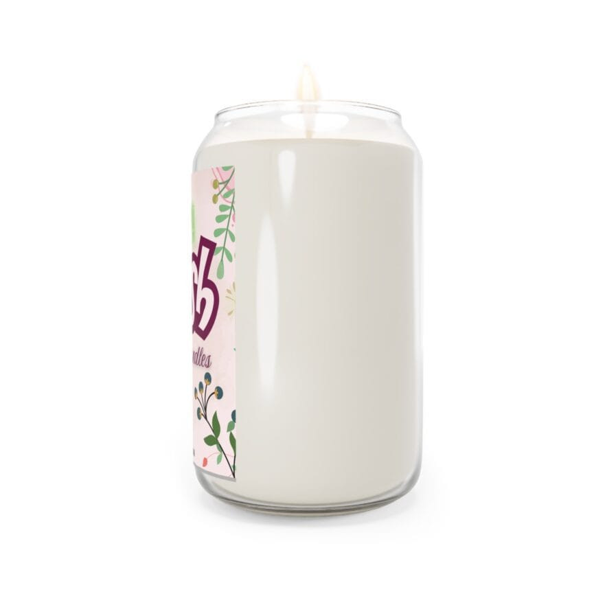 Fresh Aroma Scented Candle - 13.75oz - Vanilla Bean Aroma Glass bottle