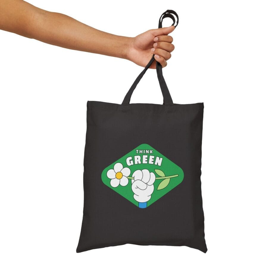 Eco Floral Tote Cotton Shopping Bag