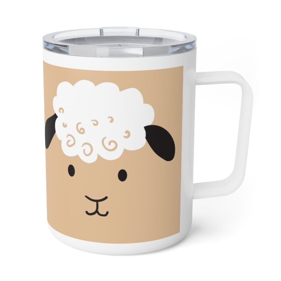 Cute Animal Insulated Coffee Mug, Fun Gift for Animal Lovers, Travel Mug