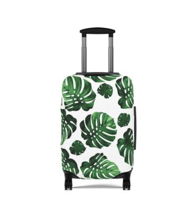 Leafy Green - Luggage Cover Protection - Suitcase Covers